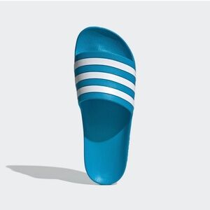 Adidas Adilette Aqua Slides FY8047 Blue White Men’s Sandals Comfort US 9